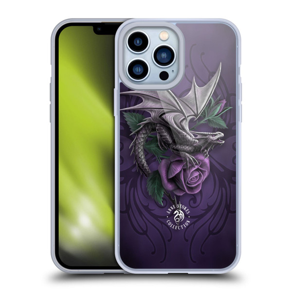 Anne Stokes Dragons 3 Beauty 2 Soft Gel Case for Apple iPhone 13 Pro Max