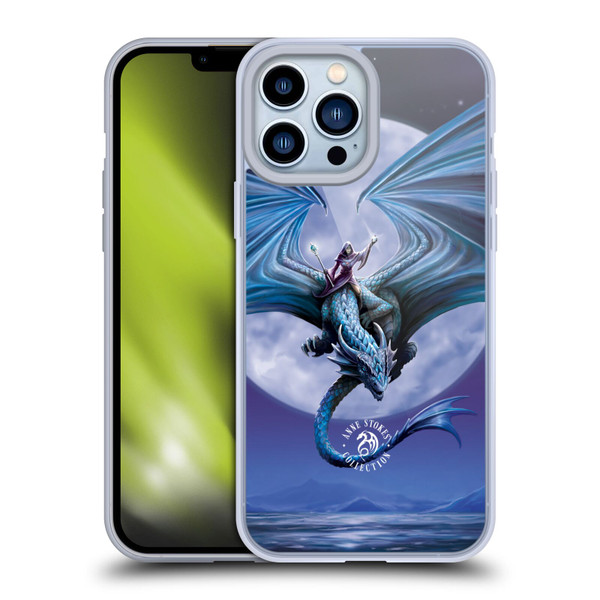 Anne Stokes Dragons 3 Moonstone Soft Gel Case for Apple iPhone 13 Pro Max