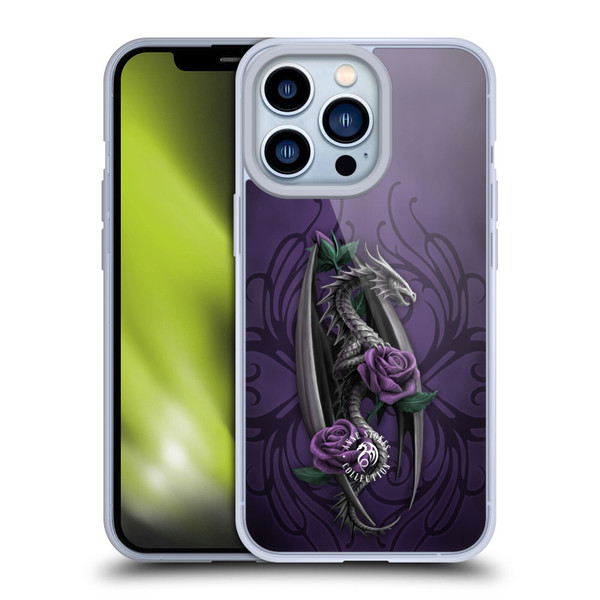 Anne Stokes Dragons 3 Beauty 1 Soft Gel Case for Apple iPhone 13 Pro