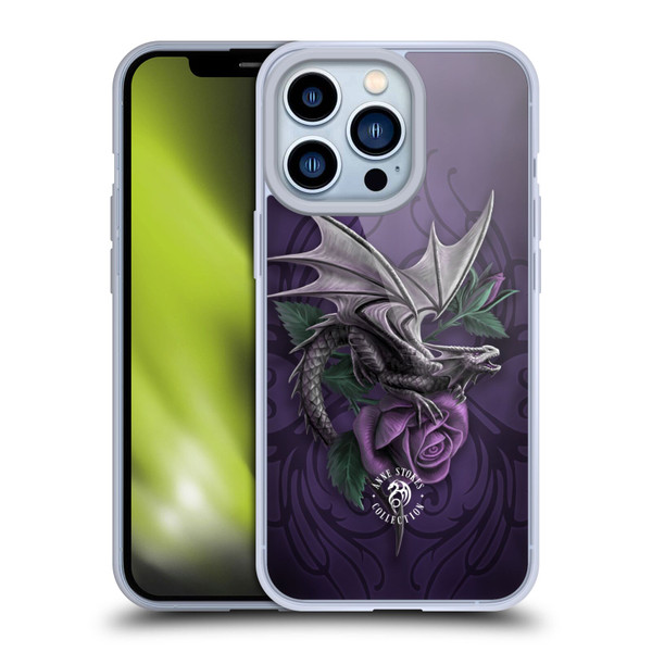 Anne Stokes Dragons 3 Beauty 2 Soft Gel Case for Apple iPhone 13 Pro
