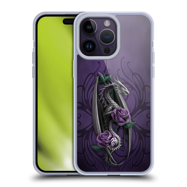 Anne Stokes Dragons 3 Beauty 1 Soft Gel Case for Apple iPhone 14 Pro Max