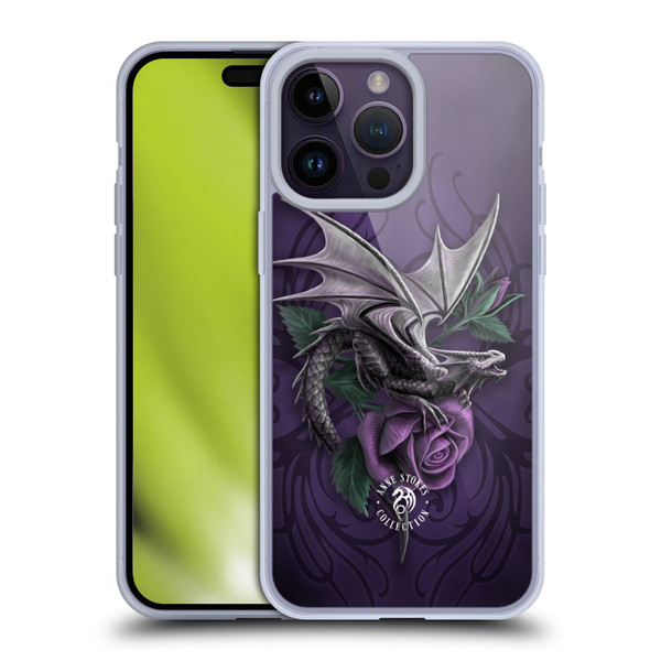 Anne Stokes Dragons 3 Beauty 2 Soft Gel Case for Apple iPhone 14 Pro Max