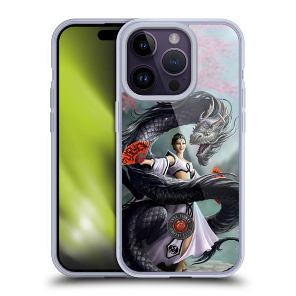 Anne Stokes Dragons 3 Dancer Soft Gel Case for Apple iPhone 14 Pro