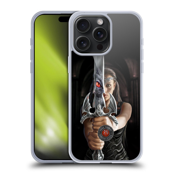 Anne Stokes Dragons 3 Reflection Soft Gel Case for Apple iPhone 15 Pro Max