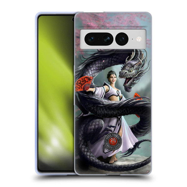 Anne Stokes Dragons 3 Dancer Soft Gel Case for Google Pixel 7 Pro