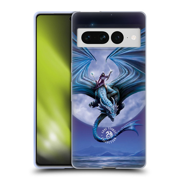 Anne Stokes Dragons 3 Moonstone Soft Gel Case for Google Pixel 7 Pro
