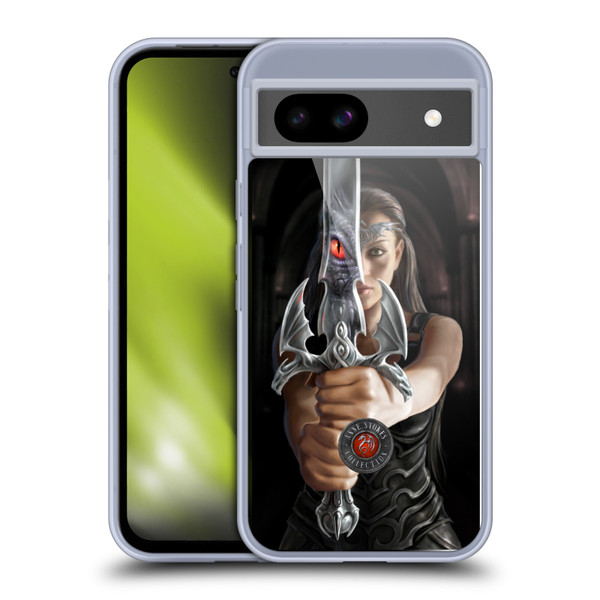 Anne Stokes Dragons 3 Reflection Soft Gel Case for Google Pixel 8a