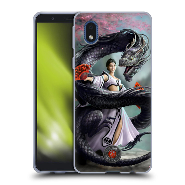 Anne Stokes Dragons 3 Dancer Soft Gel Case for Samsung Galaxy A01 Core (2020)