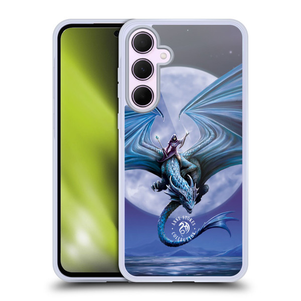 Anne Stokes Dragons 3 Moonstone Soft Gel Case for Samsung Galaxy A35 5G