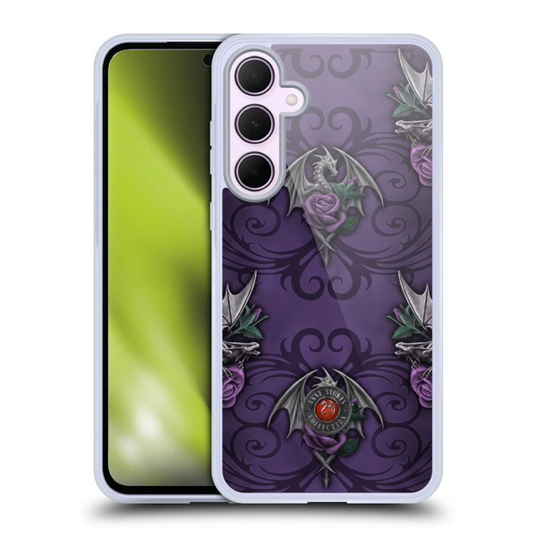 Anne Stokes Dragons 3 Pattern Soft Gel Case for Samsung Galaxy A35 5G
