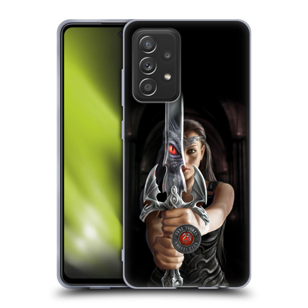 Anne Stokes Dragons 3 Reflection Soft Gel Case for Samsung Galaxy A52 / A52s / 5G (2021)