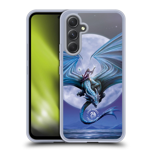 Anne Stokes Dragons 3 Moonstone Soft Gel Case for Samsung Galaxy A54 5G