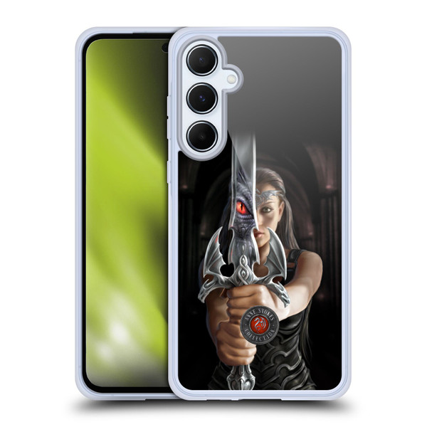 Anne Stokes Dragons 3 Reflection Soft Gel Case for Samsung Galaxy A55 5G