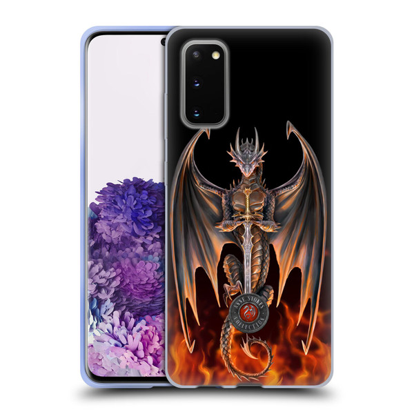 Anne Stokes Dragons 3 Warrior Soft Gel Case for Samsung Galaxy S20 / S20 5G
