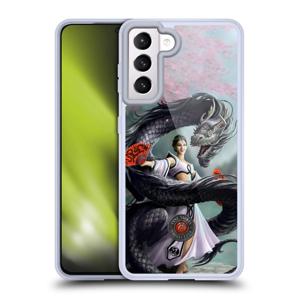Anne Stokes Dragons 3 Dancer Soft Gel Case for Samsung Galaxy S21 5G