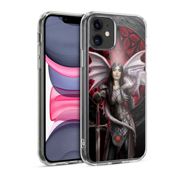Anne Stokes Dragons 4 Valor Soft Gel Case for Apple iPhone 11