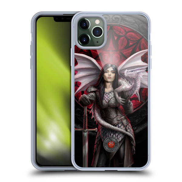 Anne Stokes Dragons 4 Valor Soft Gel Case for Apple iPhone 11 Pro Max