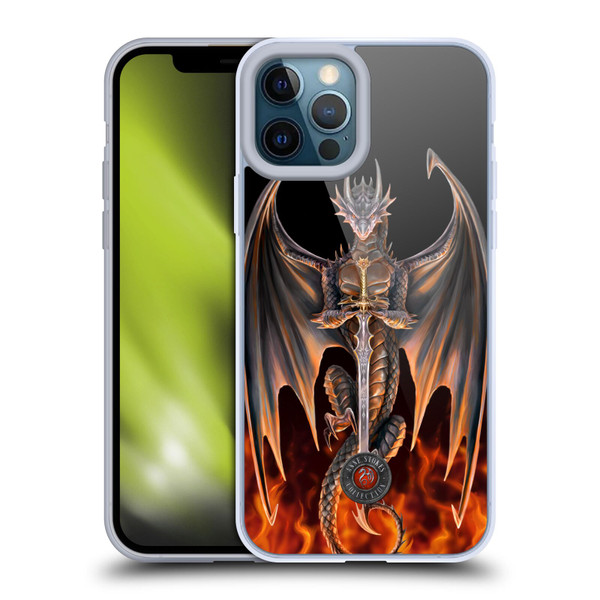 Anne Stokes Dragons 4 Warrior Soft Gel Case for Apple iPhone 12 Pro Max