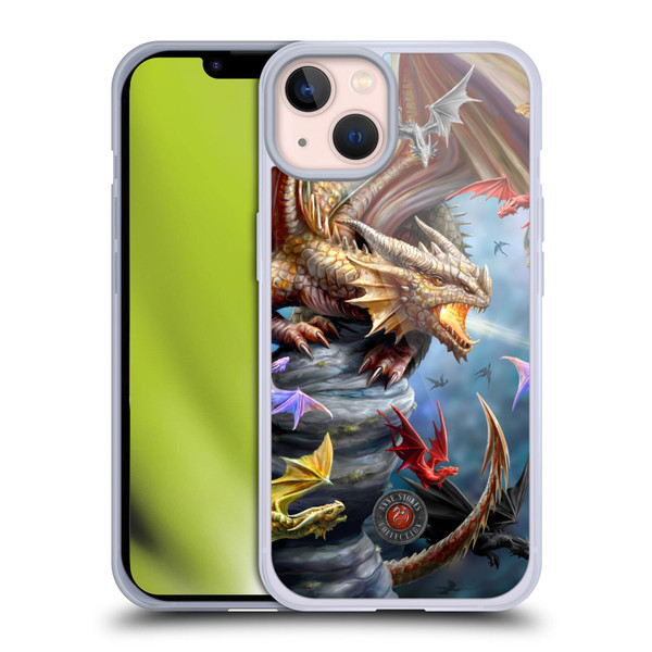 Anne Stokes Dragons 4 Clan Soft Gel Case for Apple iPhone 13