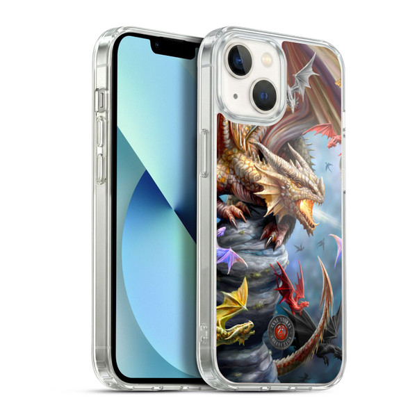 Anne Stokes Dragons 4 Clan Soft Gel Case for Apple iPhone 13