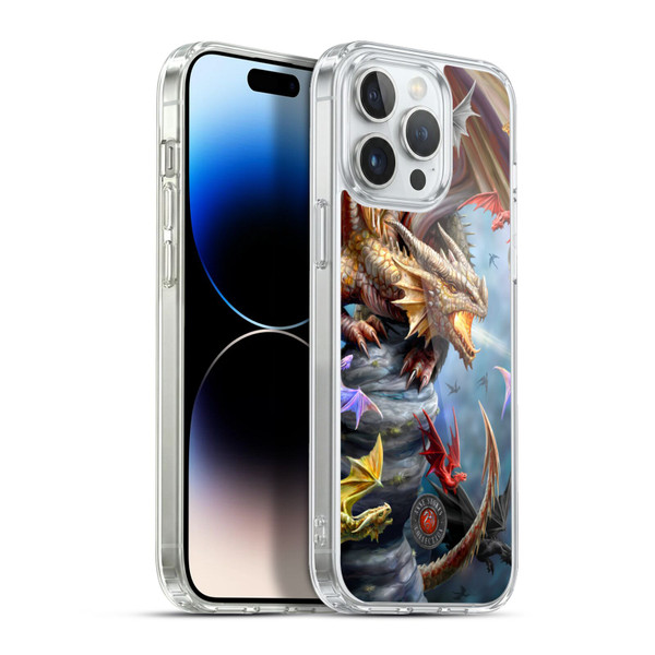 Anne Stokes Dragons 4 Clan Soft Gel Case for Apple iPhone 13 Pro Max & MagSafe