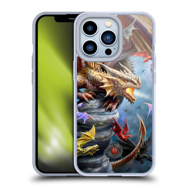 Anne Stokes Dragons 4 Clan Soft Gel Case for Apple iPhone 13 Pro