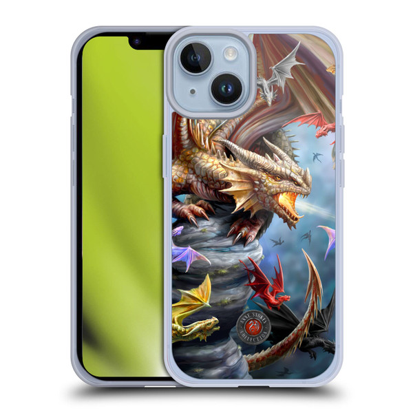 Anne Stokes Dragons 4 Clan Soft Gel Case for Apple iPhone 14
