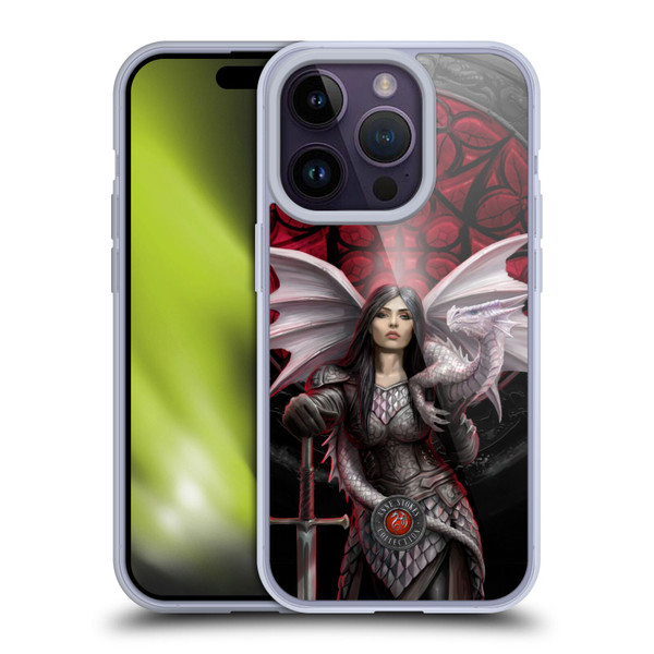 Anne Stokes Dragons 4 Valor Soft Gel Case for Apple iPhone 14 Pro