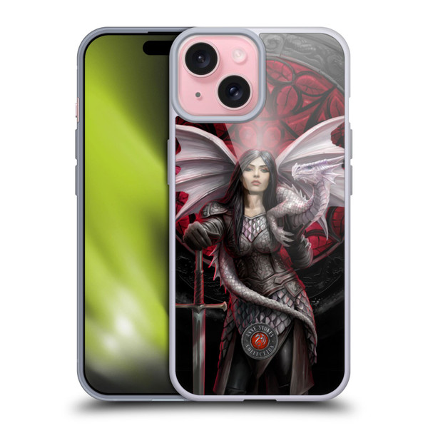 Anne Stokes Dragons 4 Valor Soft Gel Case for Apple iPhone 15