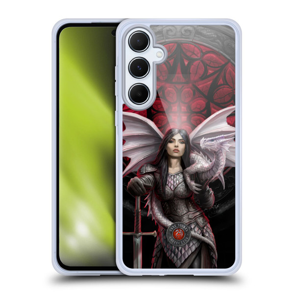 Anne Stokes Dragons 4 Valor Soft Gel Case for Samsung Galaxy A55 5G