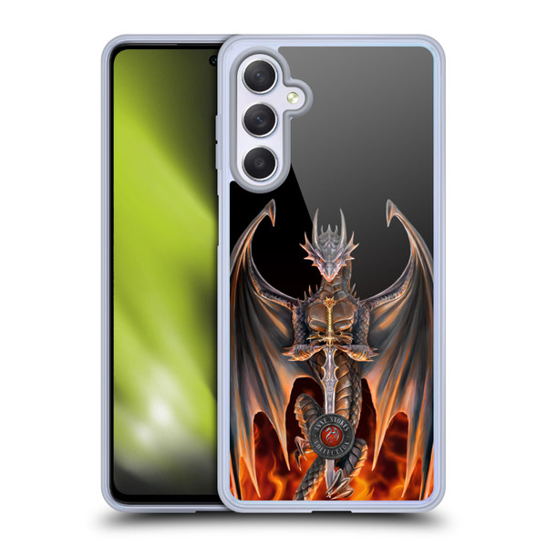 Anne Stokes Dragons 4 Warrior Soft Gel Case for Samsung Galaxy M54 5G