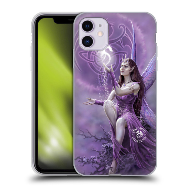 Anne Stokes Fairies Celtic Soft Gel Case for Apple iPhone 11
