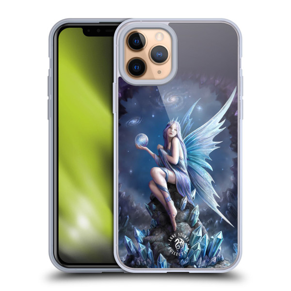 Anne Stokes Fairies Stargazer Soft Gel Case for Apple iPhone 11 Pro