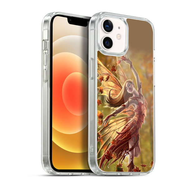 Anne Stokes Fairies Autumn Soft Gel Case for Apple iPhone 12 / iPhone 12 Pro & MagSafe