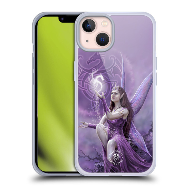 Anne Stokes Fairies Celtic Soft Gel Case for Apple iPhone 13