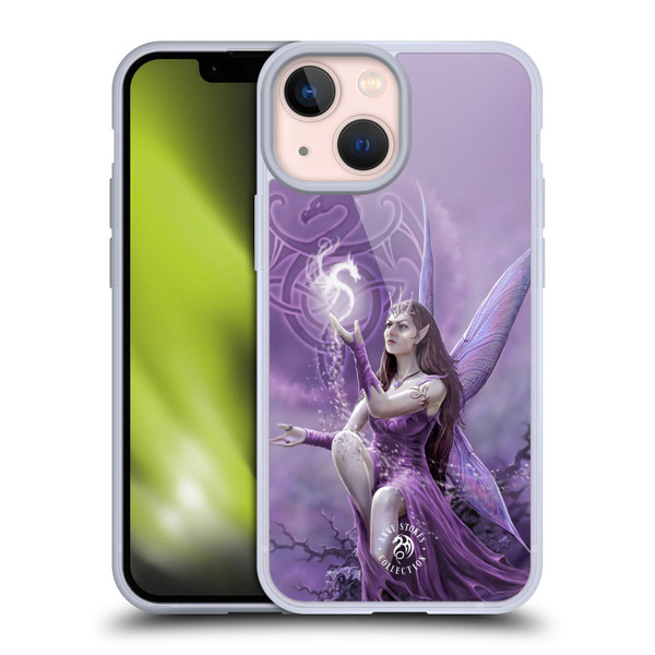 Anne Stokes Fairies Celtic Soft Gel Case for Apple iPhone 13 Mini