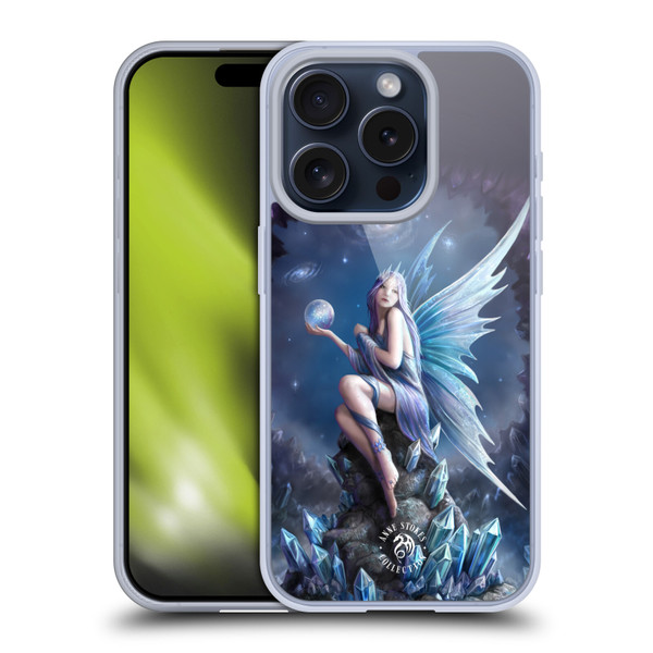 Anne Stokes Fairies Stargazer Soft Gel Case for Apple iPhone 15 Pro