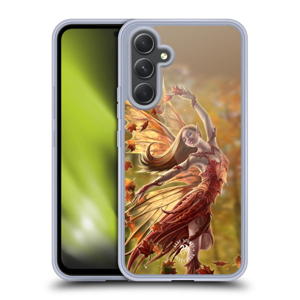 Anne Stokes Fairies Autumn Soft Gel Case for Samsung Galaxy A54 5G