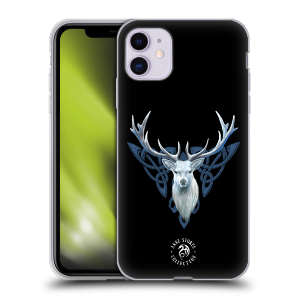 Anne Stokes Fantasy 2 Deer Soft Gel Case for Apple iPhone 11