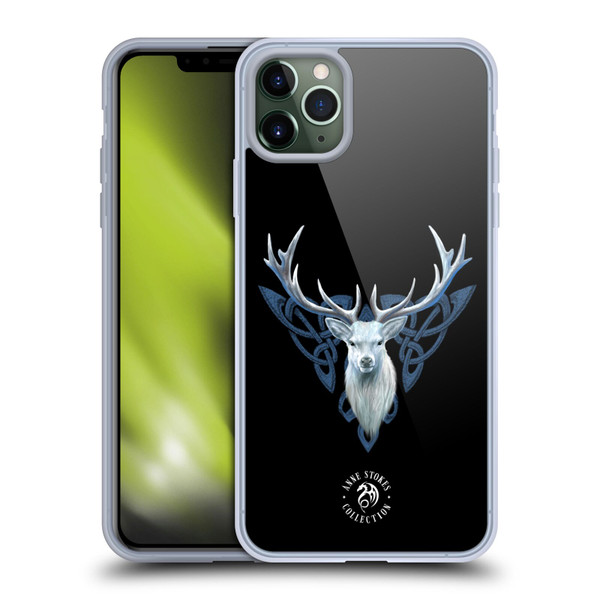 Anne Stokes Fantasy 2 Deer Soft Gel Case for Apple iPhone 11 Pro Max