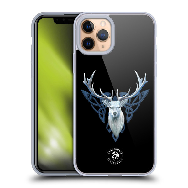 Anne Stokes Fantasy 2 Deer Soft Gel Case for Apple iPhone 11 Pro