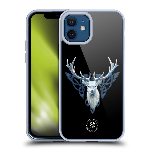 Anne Stokes Fantasy 2 Deer Soft Gel Case for Apple iPhone 12 / iPhone 12 Pro