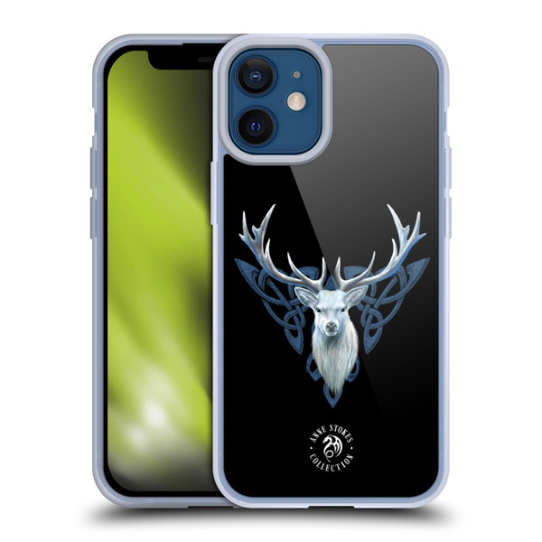 Anne Stokes Fantasy 2 Deer Soft Gel Case for Apple iPhone 12 Mini