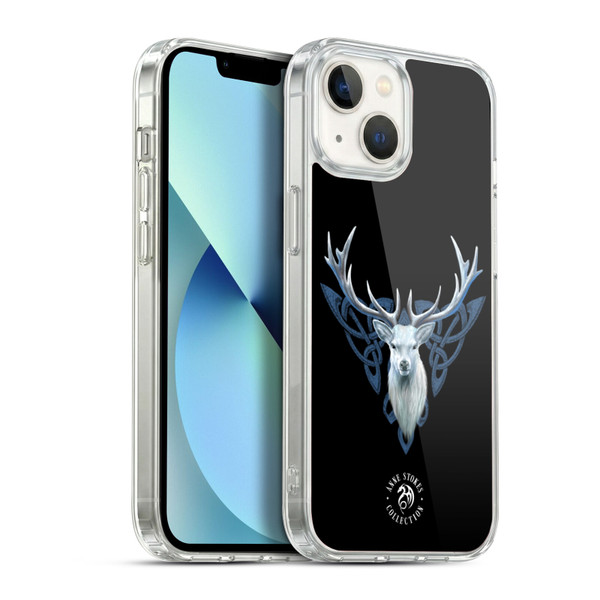 Anne Stokes Fantasy 2 Deer Soft Gel Case for Apple iPhone 13