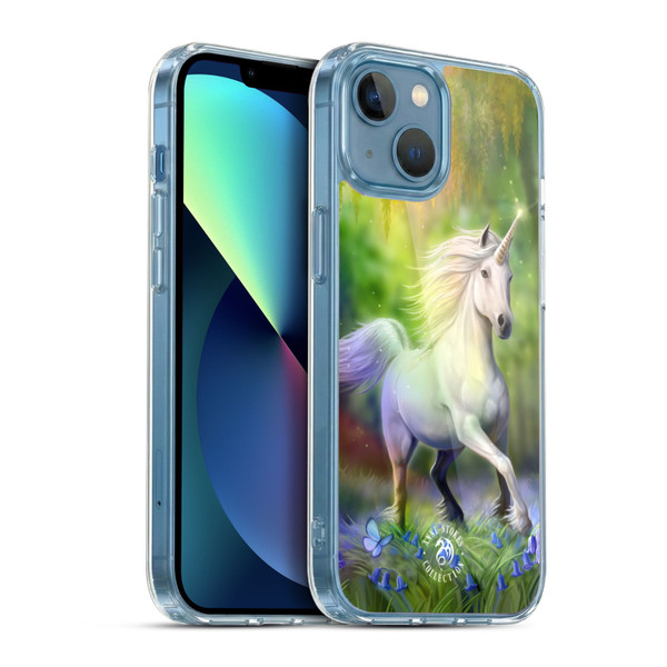Anne Stokes Fantasy 2 Chase The Rainbow Soft Gel Case for Apple iPhone 13 Mini & MagSafe