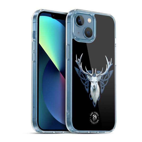 Anne Stokes Fantasy 2 Deer Soft Gel Case for Apple iPhone 13 Mini & MagSafe