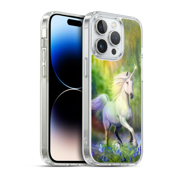 Anne Stokes Fantasy 2 Chase The Rainbow Soft Gel Case for Apple iPhone 14 Pro & MagSafe
