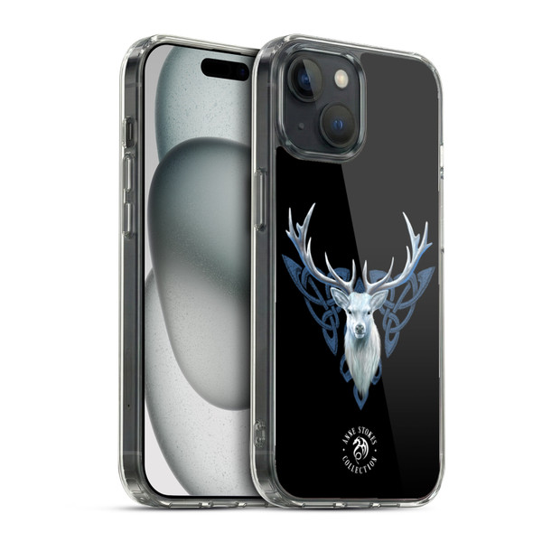 Anne Stokes Fantasy 2 Deer Soft Gel Case for Apple iPhone 15 & MagSafe