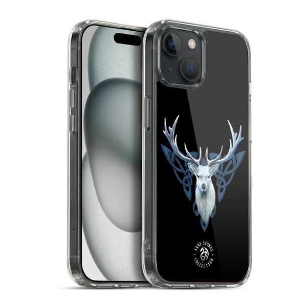 Anne Stokes Fantasy 2 Deer Soft Gel Case for Apple iPhone 15 Plus & MagSafe