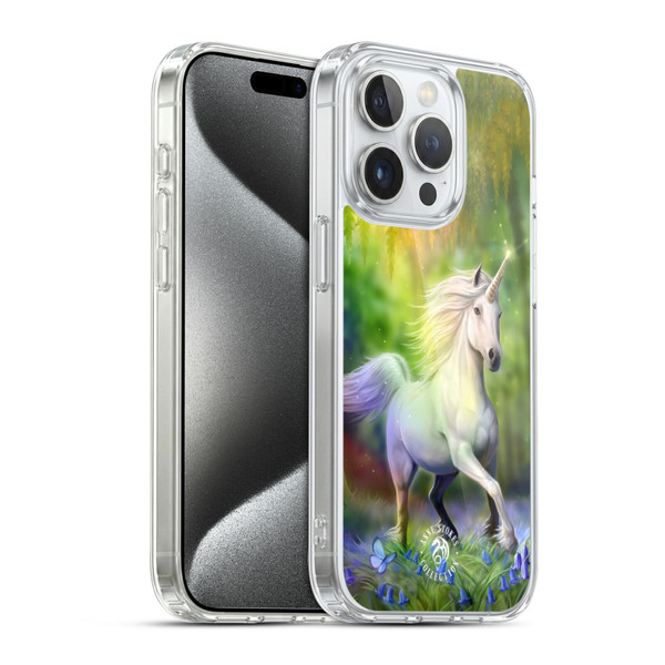 Anne Stokes Fantasy 2 Chase The Rainbow Soft Gel Case for Apple iPhone 15 Pro & MagSafe